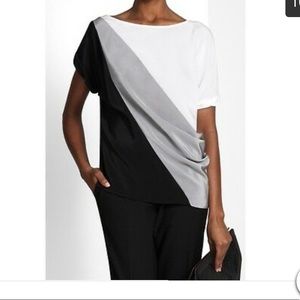 BCBG 100% Silk Lacie Blouse